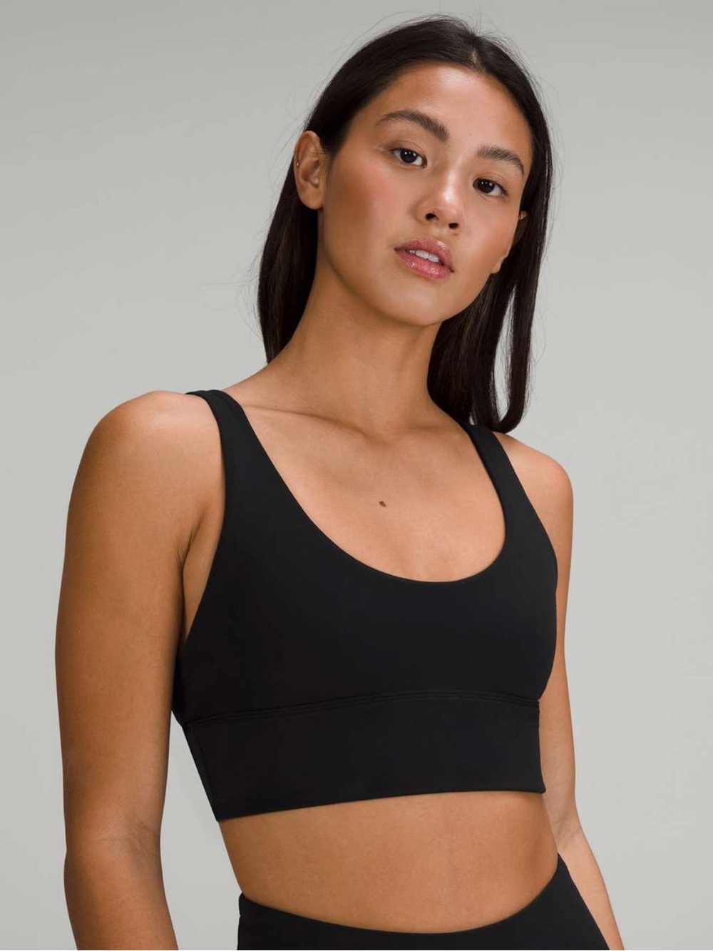 New Lululemon Align Bra Light Support A/B Cup Black / Black - Nulu Yoga